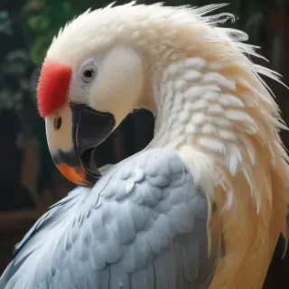 preening