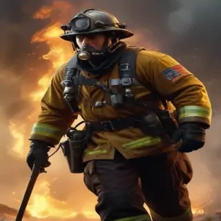 wallpaper fireman