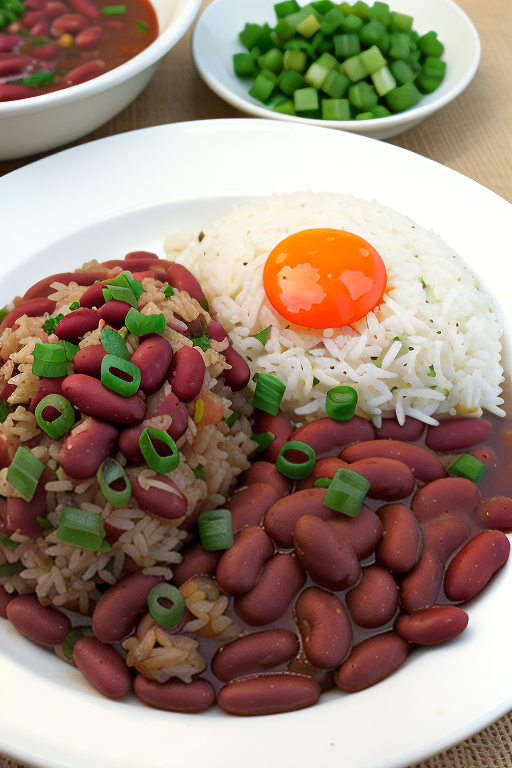 red beans rice and chicken