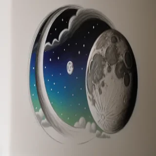 moon drawinh