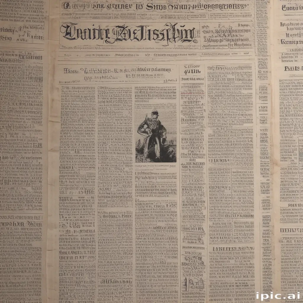 newspaper paper background