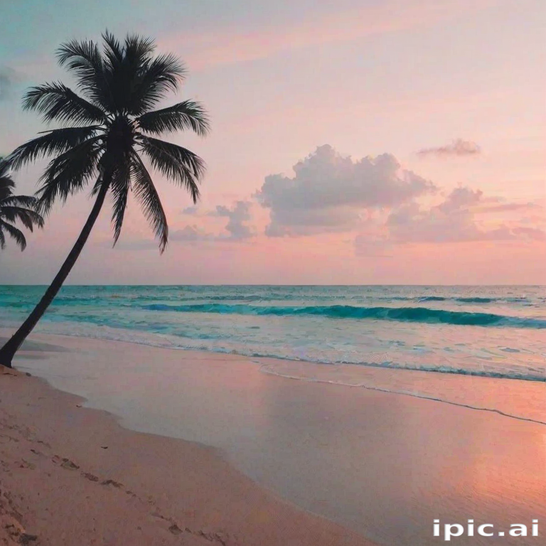 aesthetic beach background