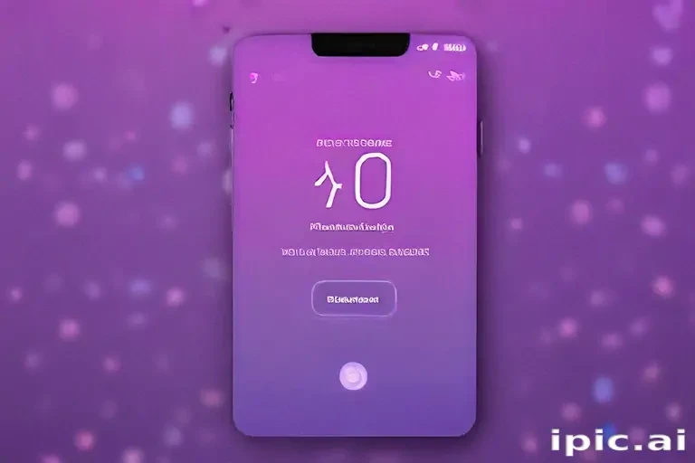 purple lockscreen