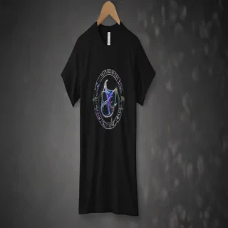 black t shirt mockup free