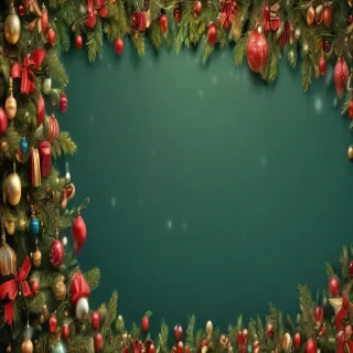 christmas background frame