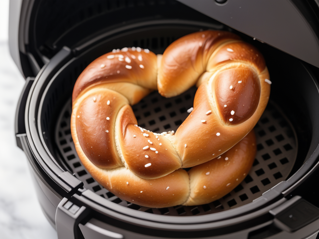 frozen pretzel in air fryer