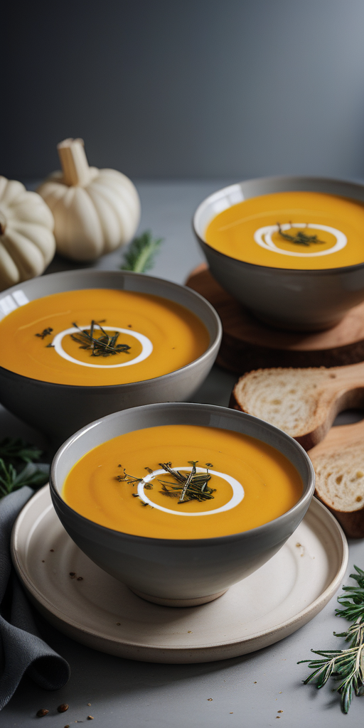 what goes good with butternut squash soup
