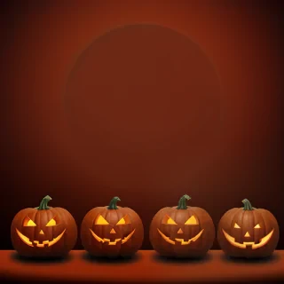 halloween pumpkin background