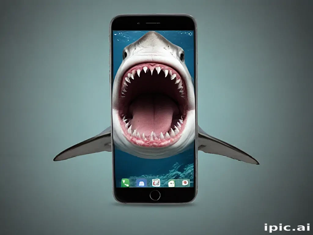 shark iphone wallpaper