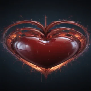 aesthetic heart background