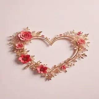 heart border png aesthetic