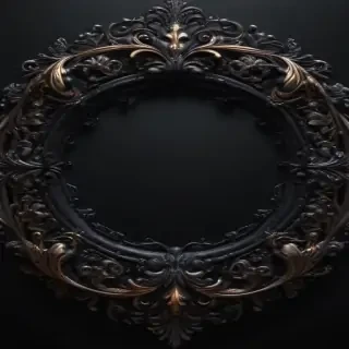 black bg aesthetic