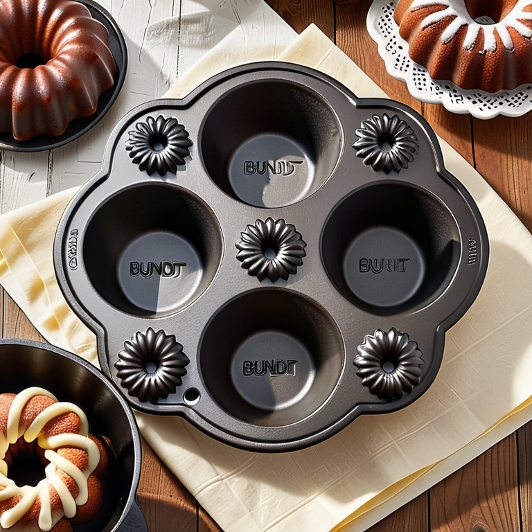 cast iron bundt cake pan