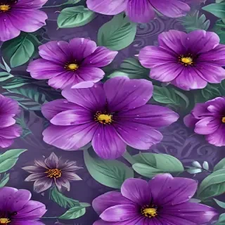 purple flowers background