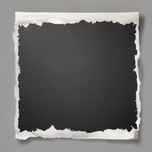 transparent background ripped paper
