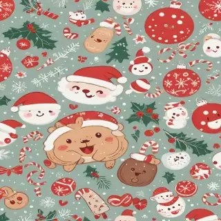 cute christmas wallpaper aesthetic