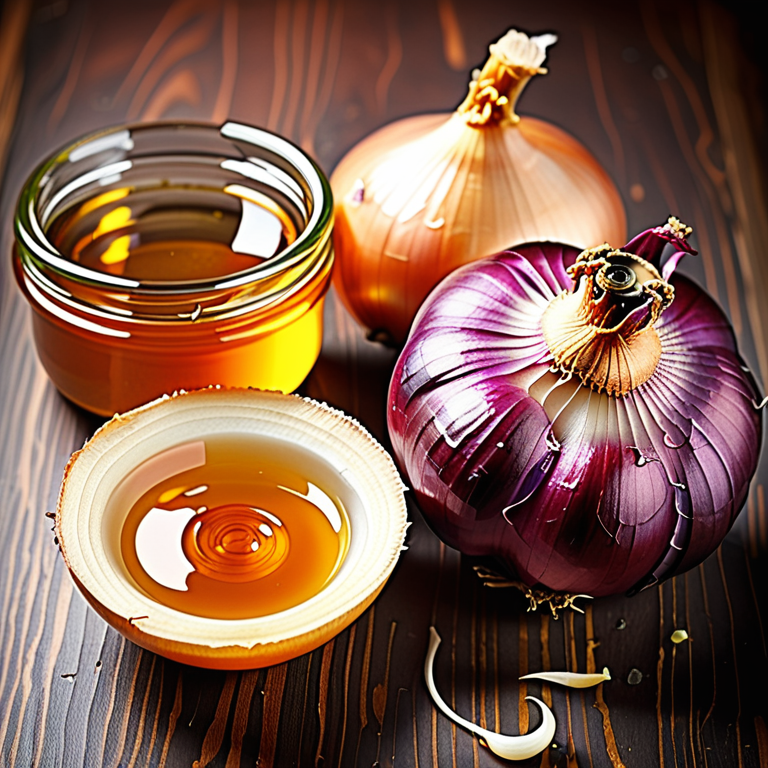 onions and honey for cough