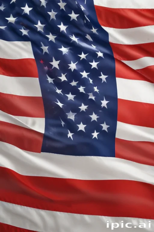 united states flag transparent