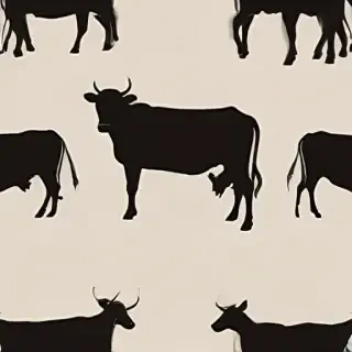 cow silhouette