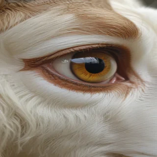 goat eyes