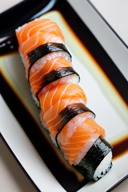 how salmon is served in nigiri sushi nyt