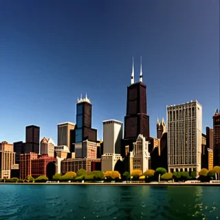 chicago skyline png
