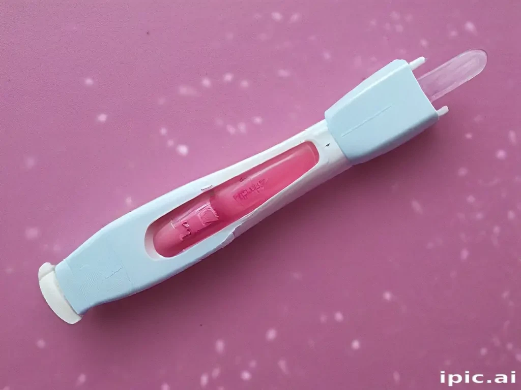 positive pregnancy test images