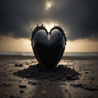 image black heart