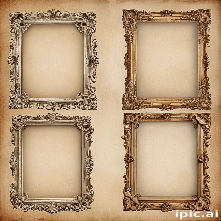 vintage frames png