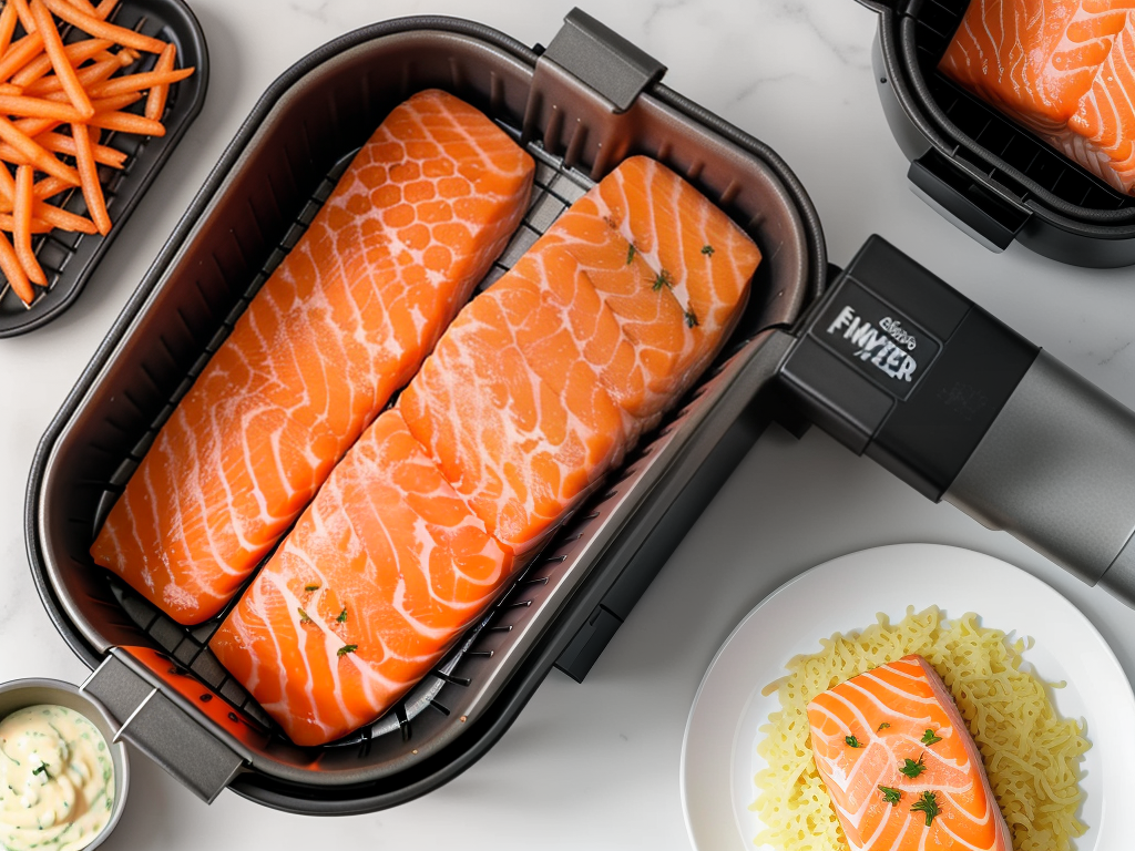 can i cook frozen salmon in the air fryer