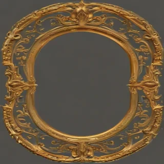 gold circle png