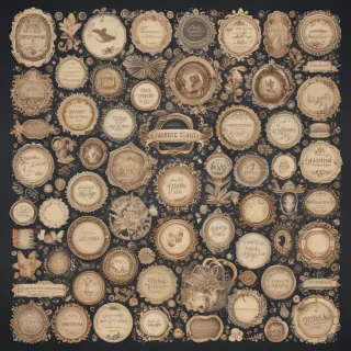 scrapbook stickers png