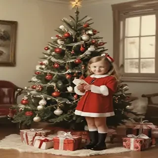 merry christmas vintage images