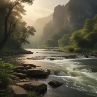 background river