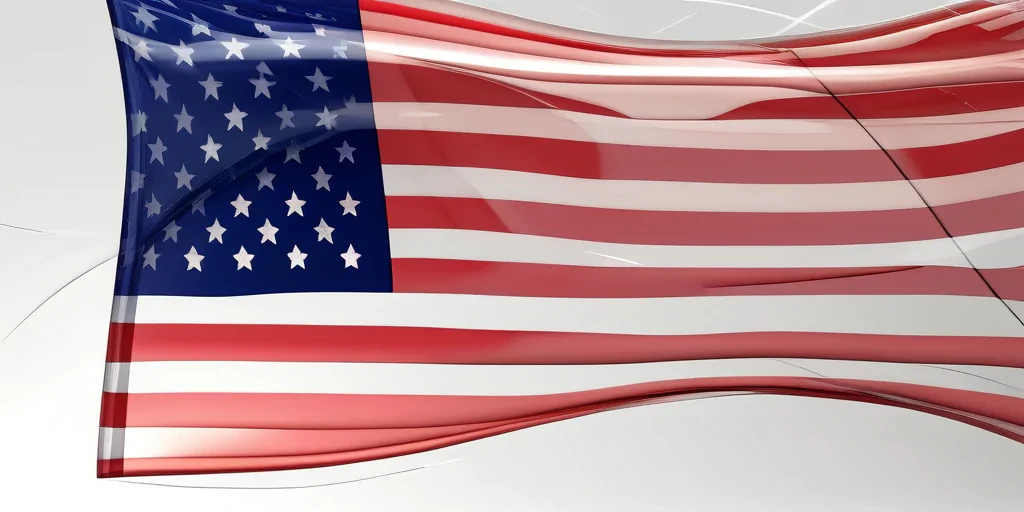transparent usa flag