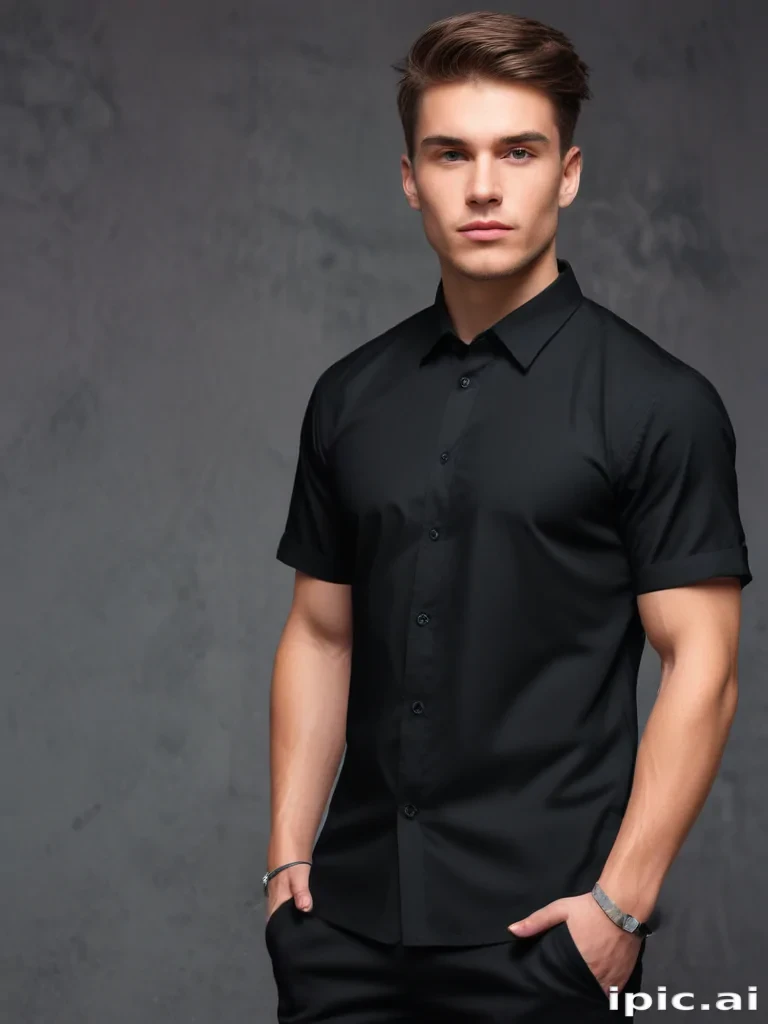 black mockup shirt