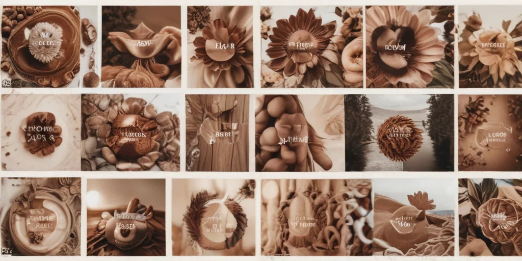 aesthetics brown instagram highlight icons