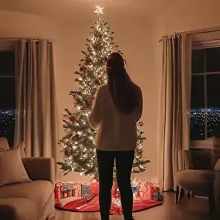 christmas pictures aesthetic