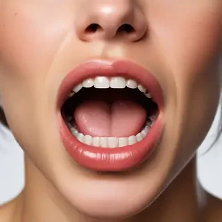 mouth transparent