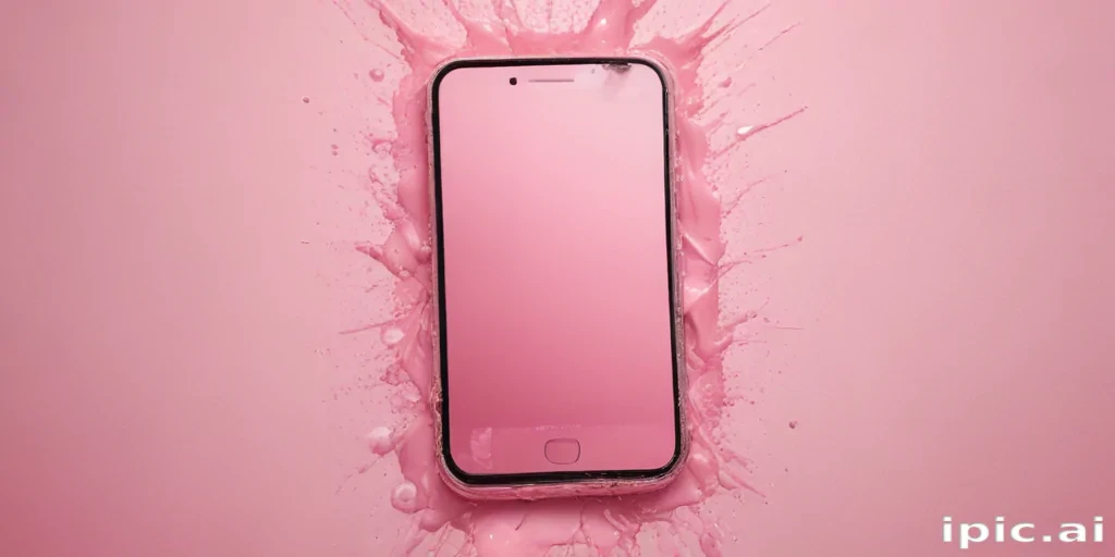 pink phone background