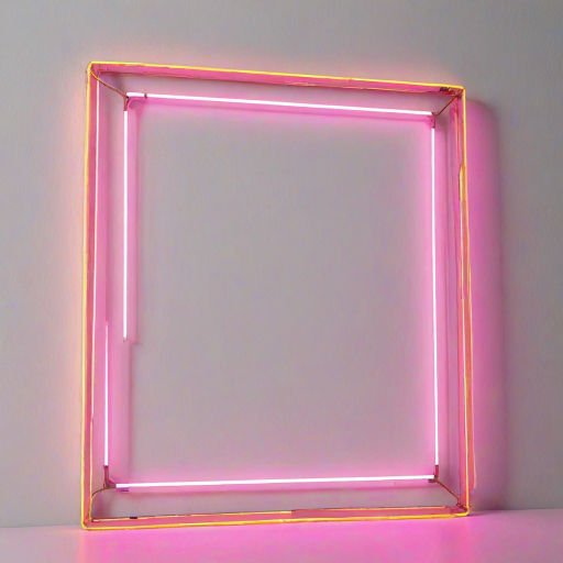neon frame