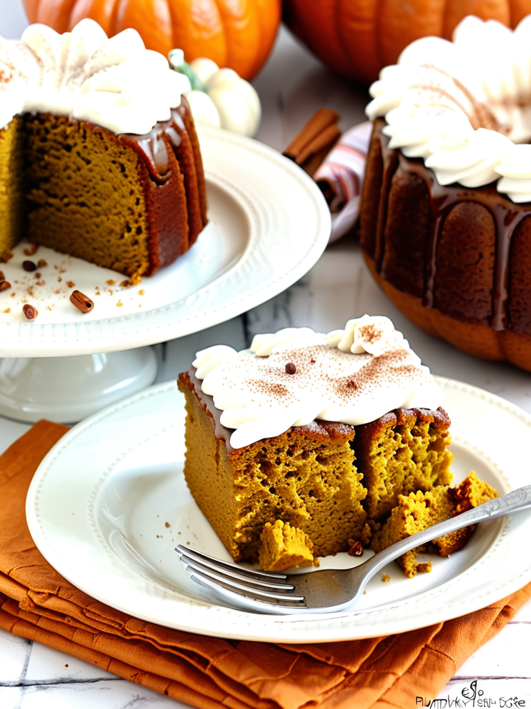 3 ingredient pumpkin spice cake