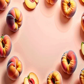 pastel peach background