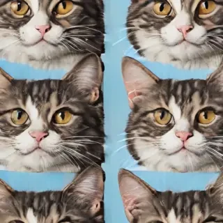 cat with background