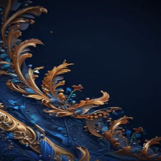 dark blue back ground
