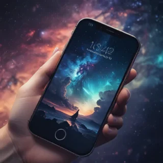 iphone galaxy wallpaper