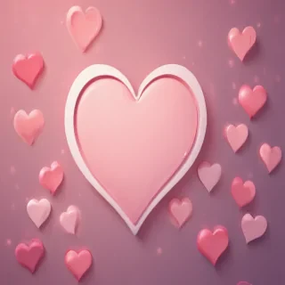 cute heart background