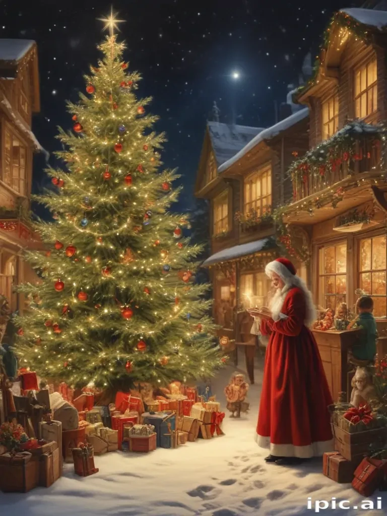 vintage christmas images to print
