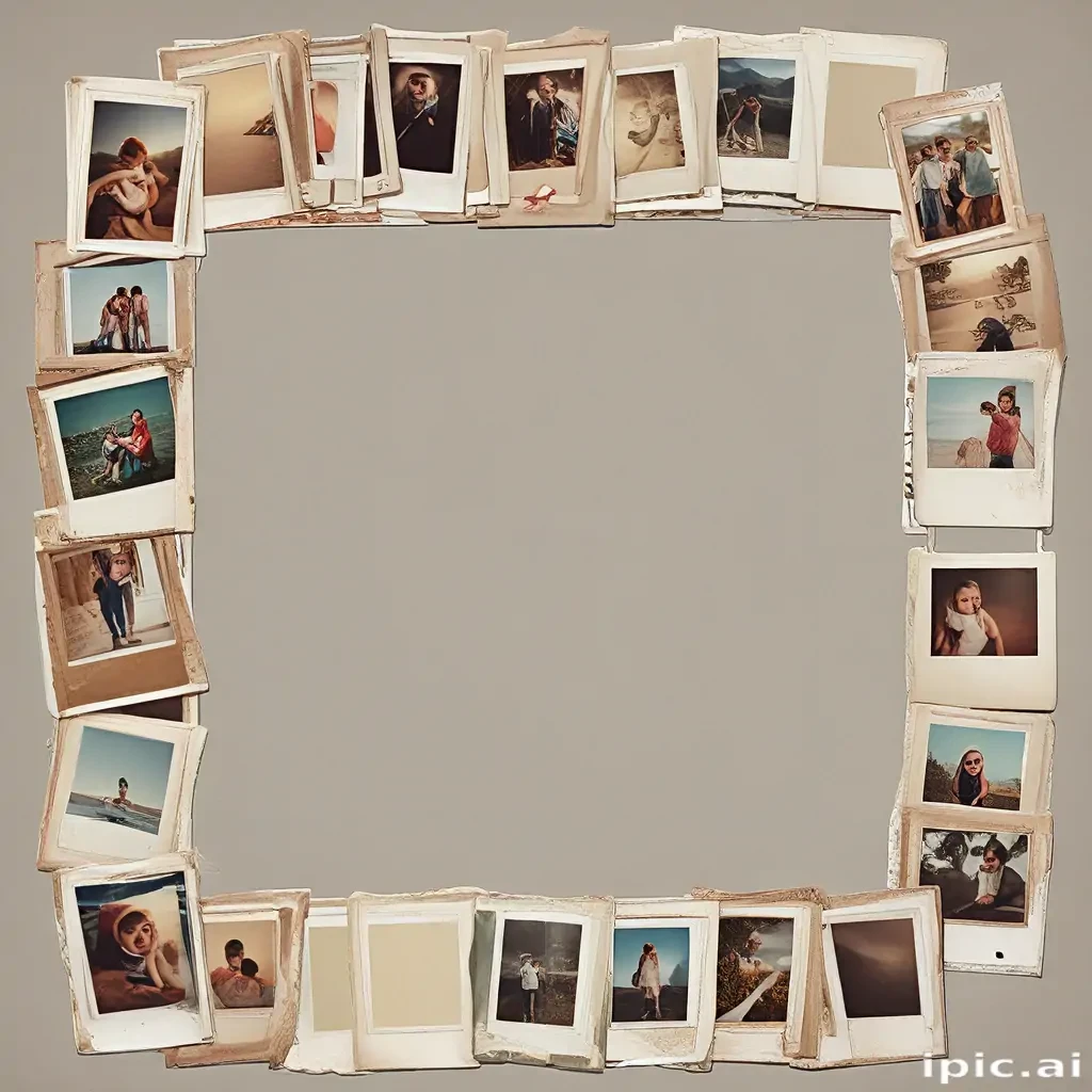 polaroid frames png