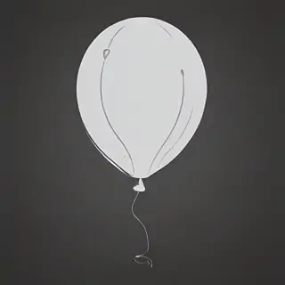balloon outline